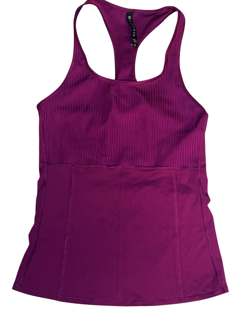 Athleta Magenta Racerback Tank Top